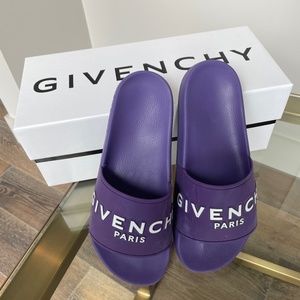 Givenchy Purple Slides